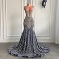 Sexy Long Sparkly Prom Dresses 2026 Sheer